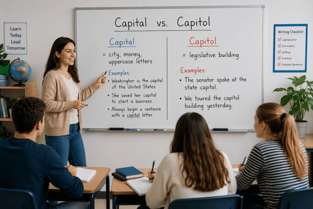 Capital or Capitol