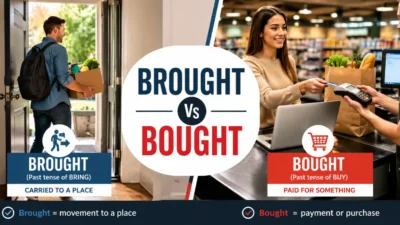 Brought Vs Bought