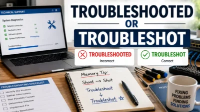 Troubleshooted Or Troubleshot