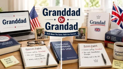 granddad or grandad