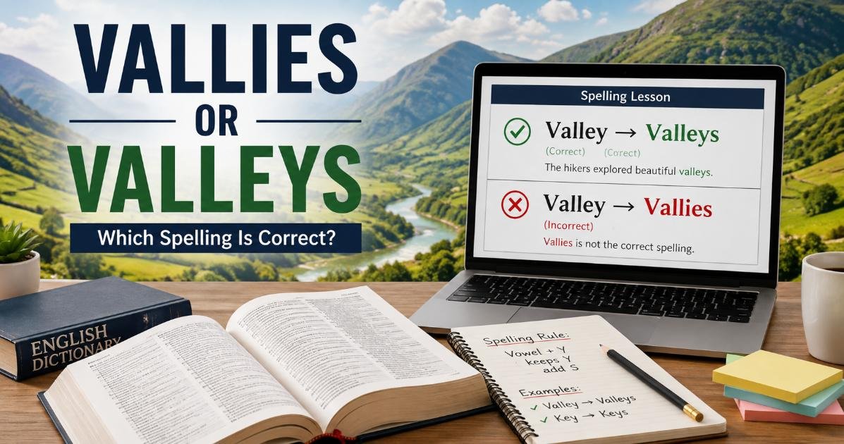 Vallies Or Valleys