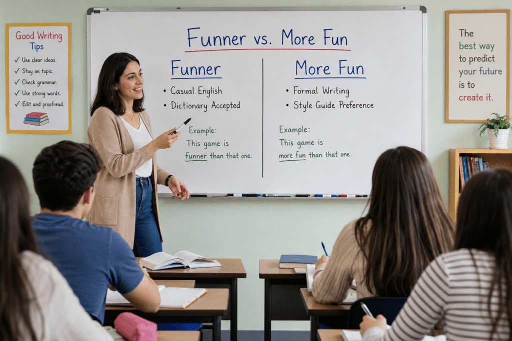 Is Funner A Word