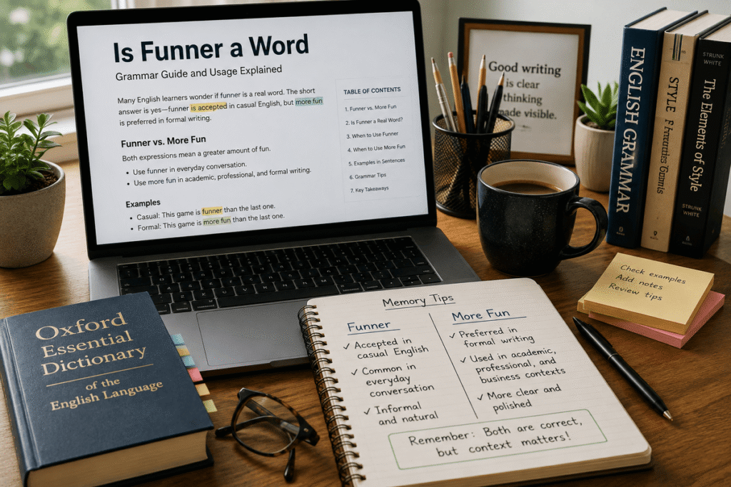 Is Funner A Word