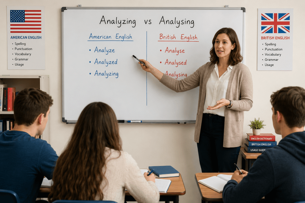 Analyzing Or Analysing
