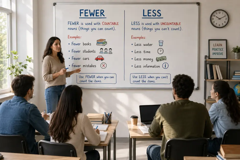Fewer Meaning And How To Use It