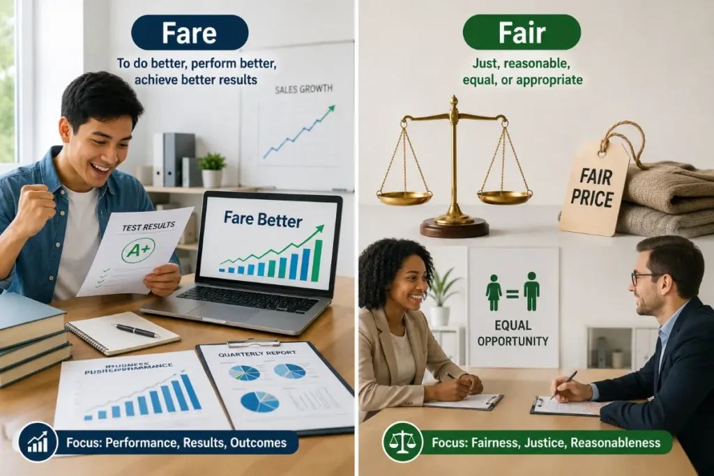 Fare Better Or Fair Better