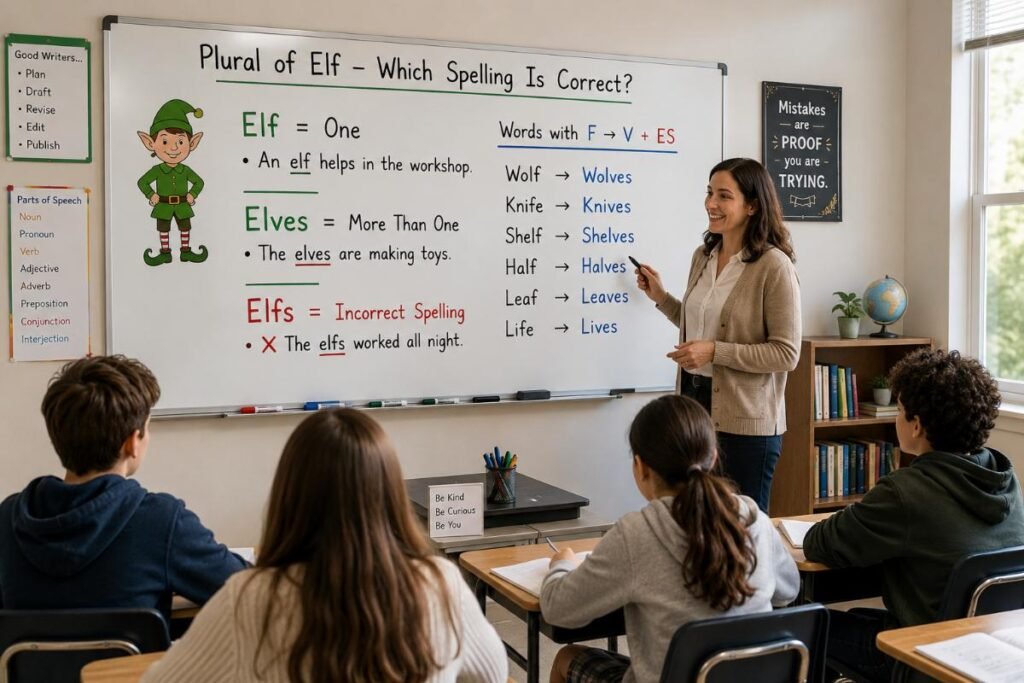 Elfs Or Elves Which Spelling Is Correct