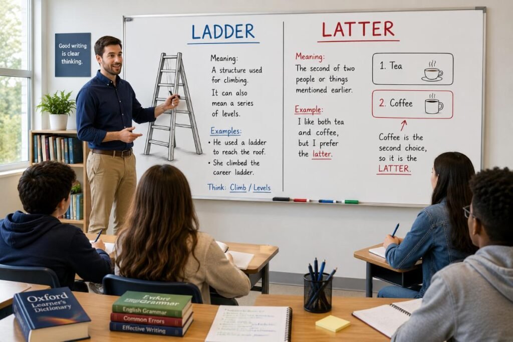 Ladder Vs Latter