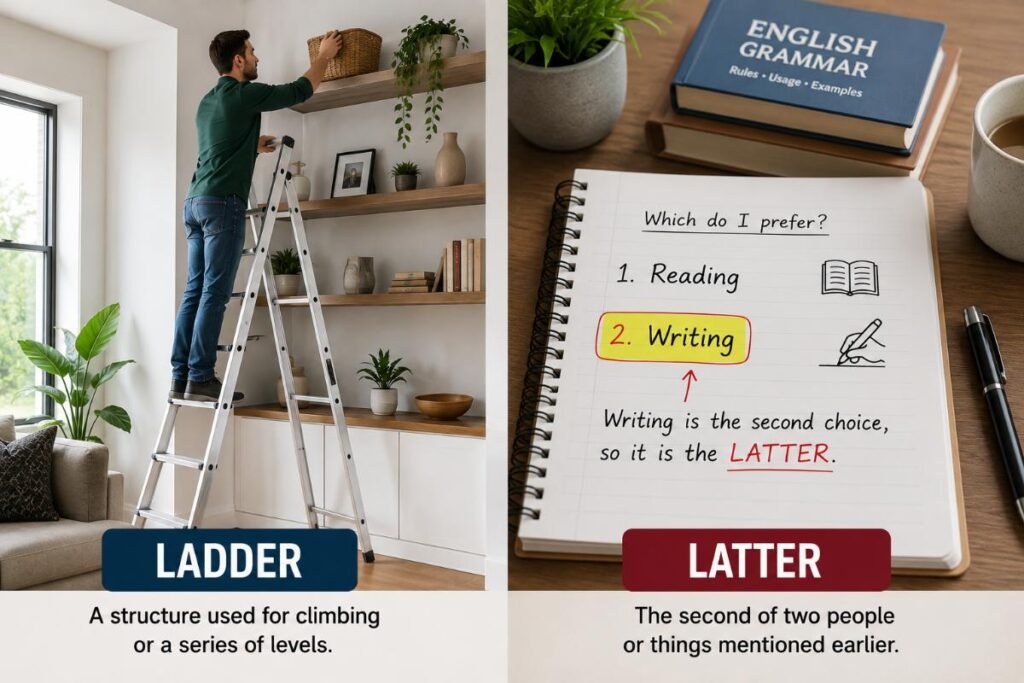 Ladder Vs Latter