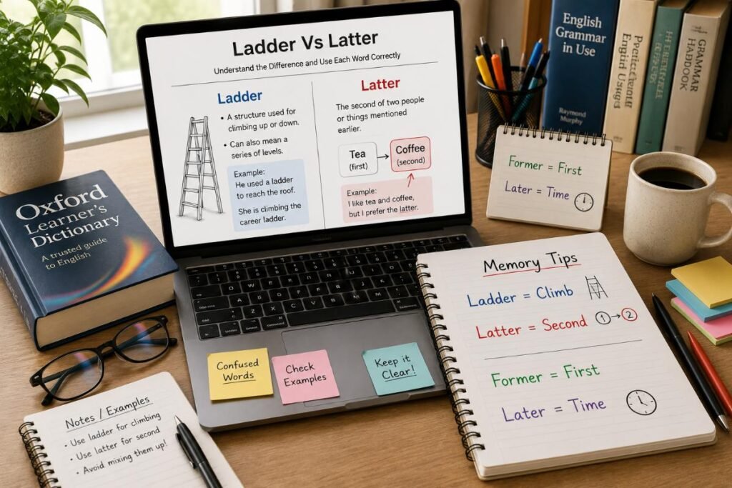 Ladder Vs Latter