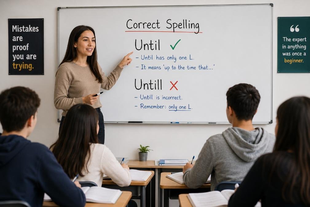 How To Spell Until