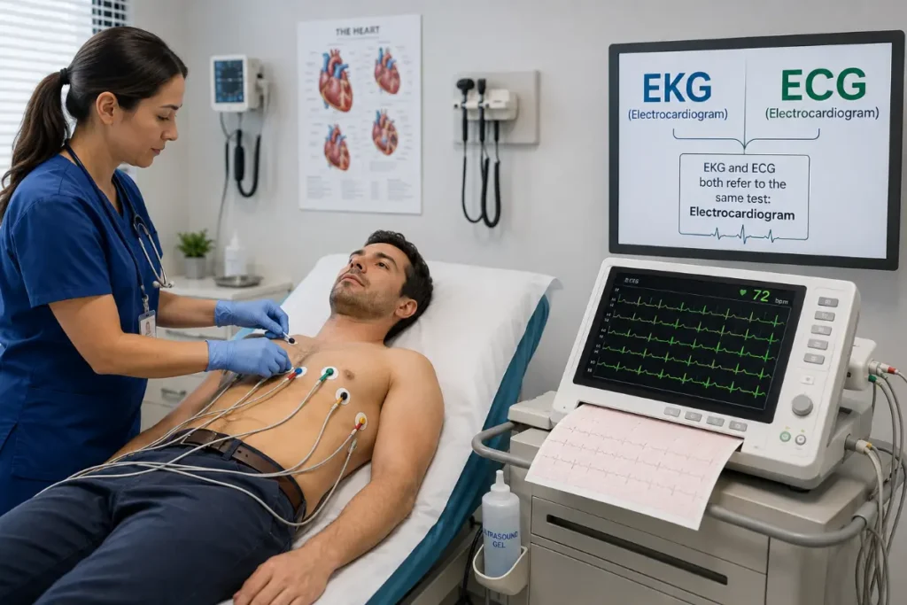 EKG Vs ECG