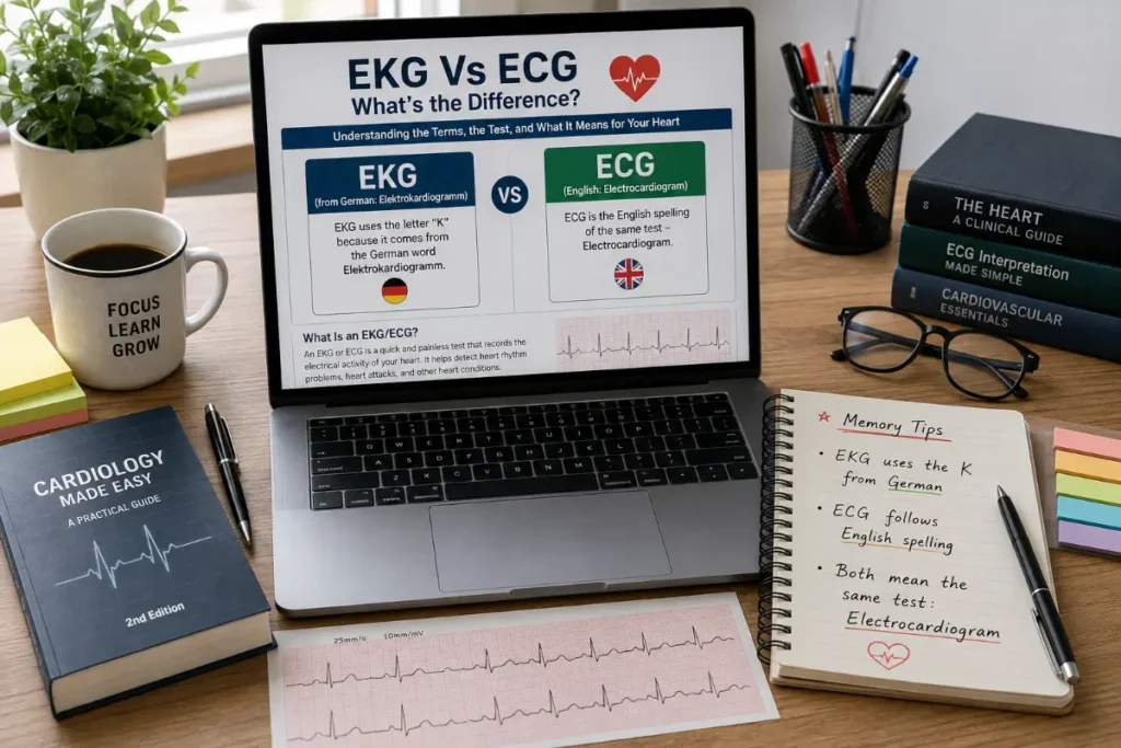 EKG Vs ECG