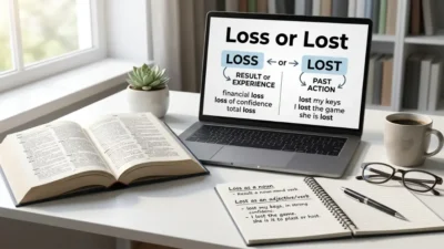 Loss or Lost Which Word Is Correct