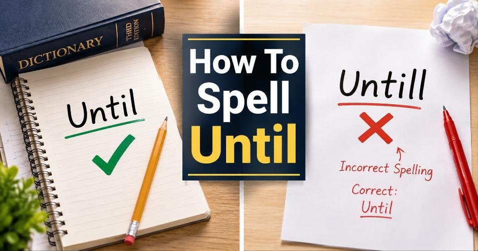 How To Spell Until