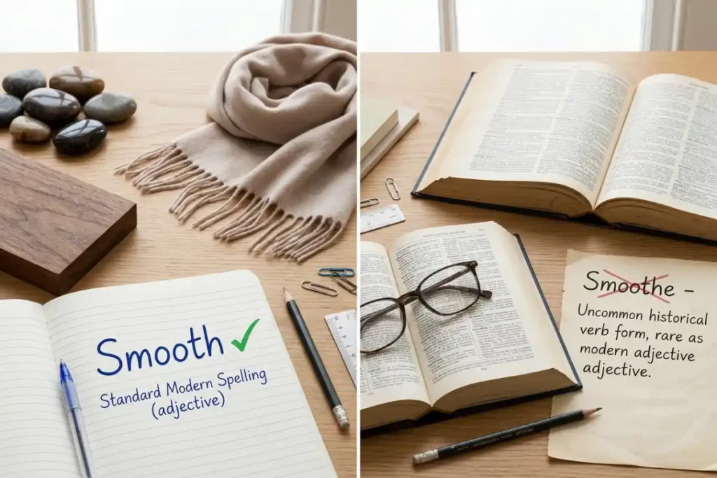 smoothe or smooth