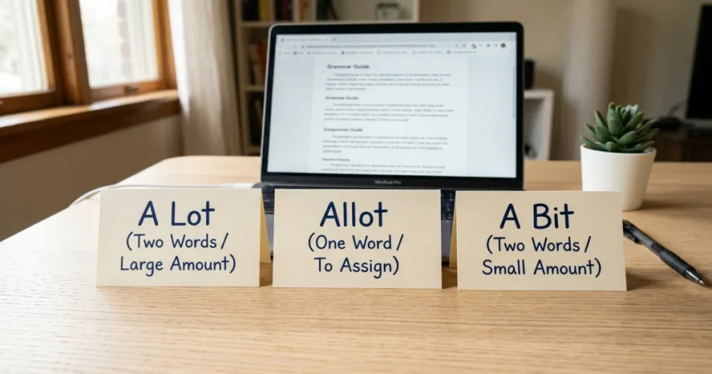 Alot or A Lot? Here is the Correct Spelling