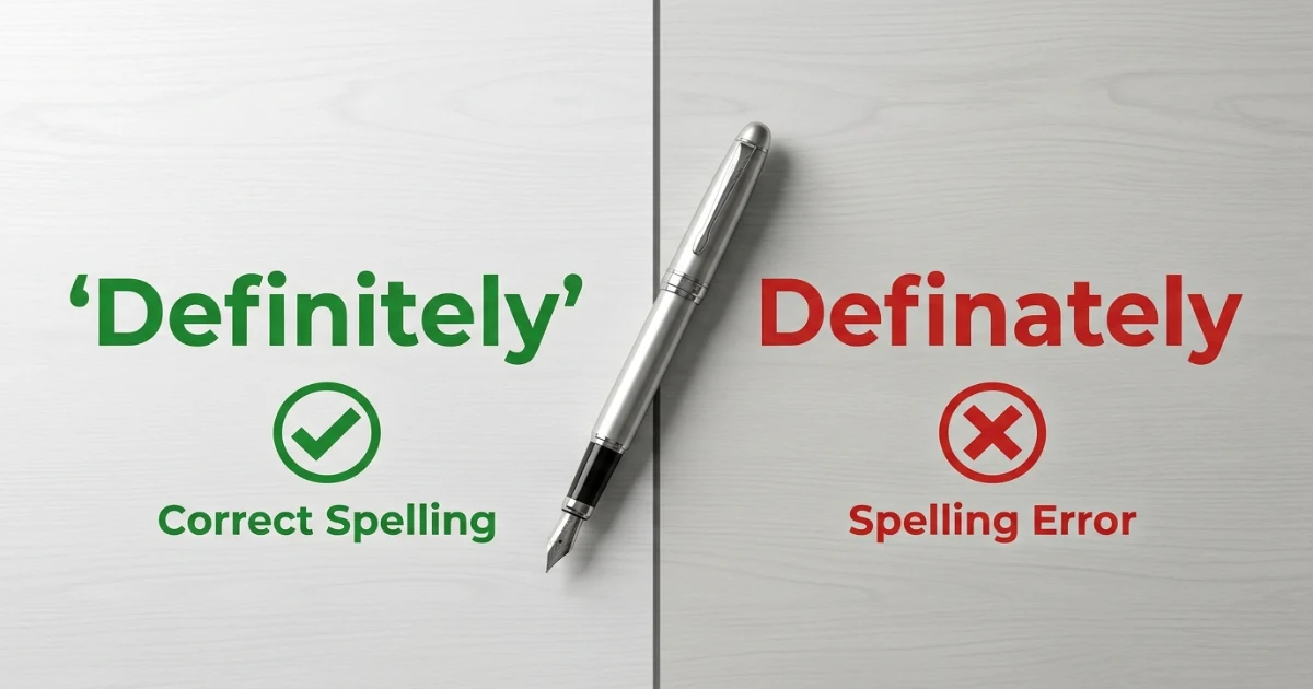 Definitely or Definately? Here is the Correct Spelling