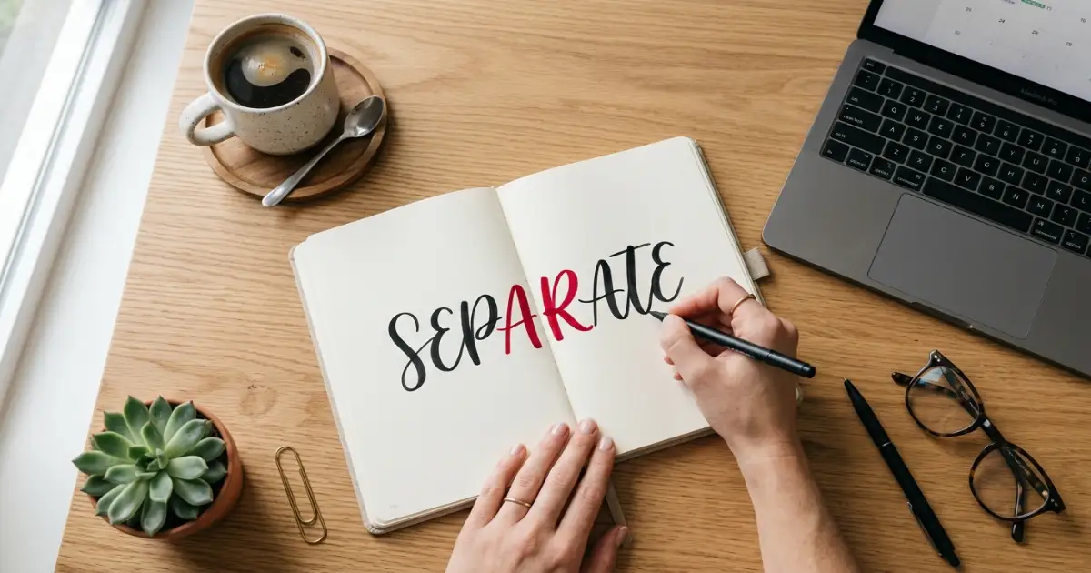 Seperate or Separate: How to Spell It Right