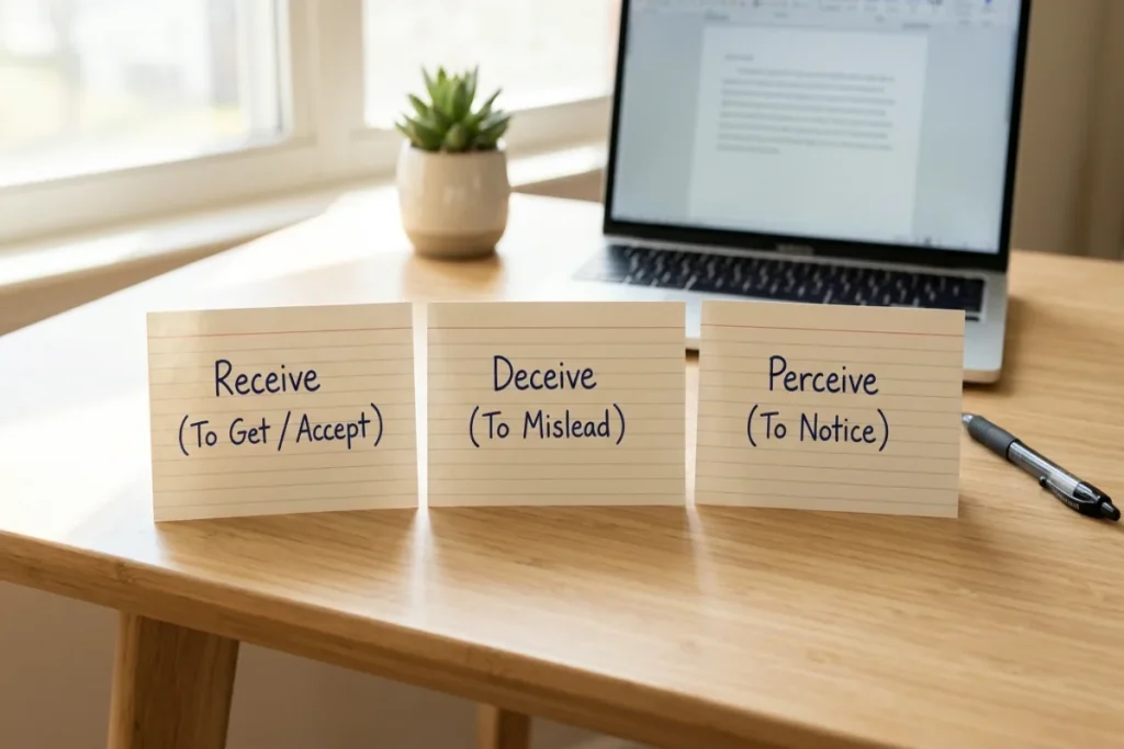 Recieve or Receive? Here is the Correct Spelling