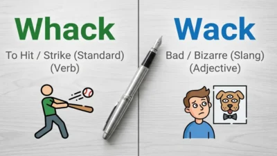 Wack vs Whack? Here is the Difference in Meaning